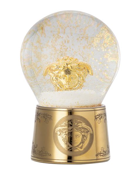 versace snow globe